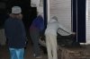 Distributing Blankets to the Homeless