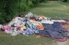 The Rest of the Clothes after everyone took what they needed