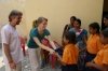 Distributing School Uniforms