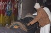 Distributing Blankets to the Homeless