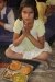 Girl Eating in India