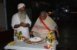 Ammaji cutting the cake on her birthday