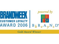 Online Brokerage Category Winner for 2006 Customer Loyalty Gold Award