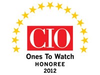 CIO Ones to Watch Honoree 2012 for brokerage services