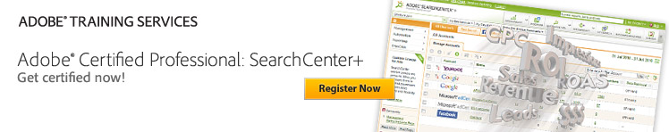 Adobe Certified Professional: SearchCenter+ - Get certified now!