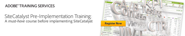 SiteCatalyst Pre-Implementation Training: A must-have course before implementing SiteCatalyst
