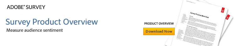 Survey Product Overview - Measure Audience Sentiment