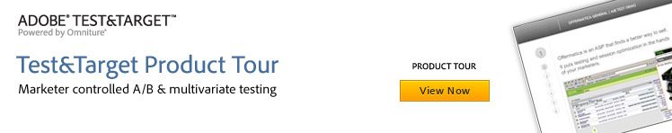 Test&Target Product Tour - Increase Content Relevance
