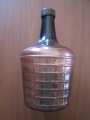 Bottles made of polyethylene,  plastics, ...
