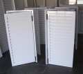 Doors made of aluminiun profile