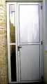 Doors made of aluminiun profile