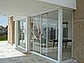 Doors made of aluminiun profile