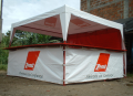 Toldo tipo Sahara para stand 