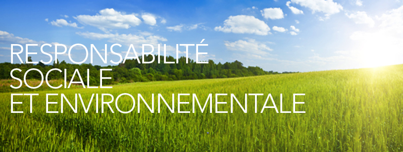Responsabilite sociale et environnementale