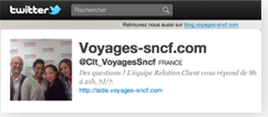 Relation CLient Voyages-sncf sur twitter