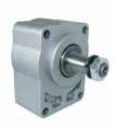 Worm-and-wheel transmission, drives