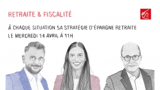 Webinaire retraite et fiscalité : inscrivez-vous !