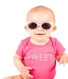 picture of baby in sunglasses