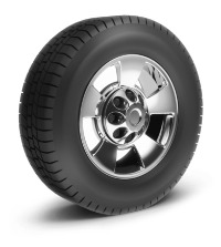 Picture of car wheel