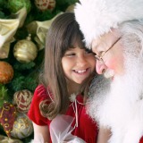 Read letters from blind children to Santa
