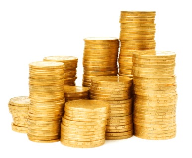 picture of gold coins