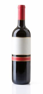 picture of red wine bottle