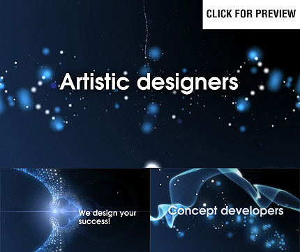 Sample Flash CMS Intro template preview