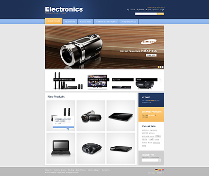 Magento Sample template