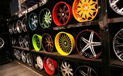 Скидка 20% на шиномонтаж при заказе порошковой покраски дисков.