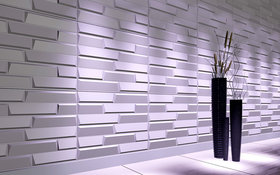 Скидка 10% на 3D декоративные стеновые панели. - Проект Лимарт