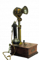 Antique Telephones(Wilhelm fluted shaft candlestick) Photo,  Antique Telephones(Wilhelm fluted shaft candlestick)