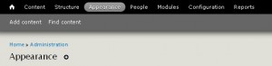 drupal-admin-appearance