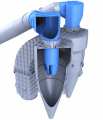 Separators cyclonic