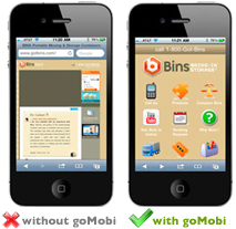 goMobi Comparison