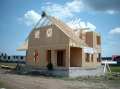 Houten huizen