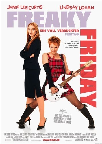 Постер Чумовая пятница (режиссерская версия) / Freaky Friday (Extended Cut) (Марк С. Уотерс) [2003, Комедия, DVDRip]