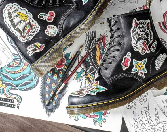 DR. MARTENS выпустили коллекцию в сотрудничестве с тремя известными татуировщиками