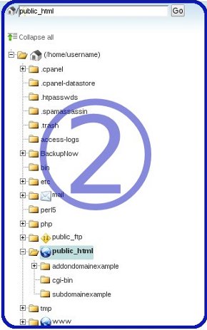 File Manager - Directory Listing