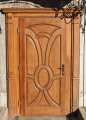 Doors made of natural wood