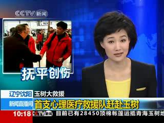 玉树大救援：首支心理医疗救援队赶赴玉树