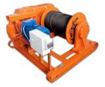 Cranes, crane girders, winches