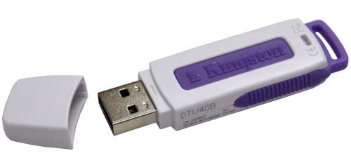 Kingston 4GB DataTraveler USB 2.0 Flash Drive