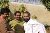 Sunil, Manish and Swami Ji at the Ashram in India