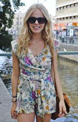 街拍达人演绎品牌H&M搭配时尚范