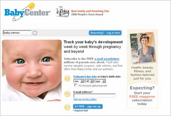 Baby Center Before