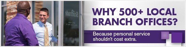 Personal Service should not cost extra, that is why Scottrade has more than five hundred brokerage service offices across the country